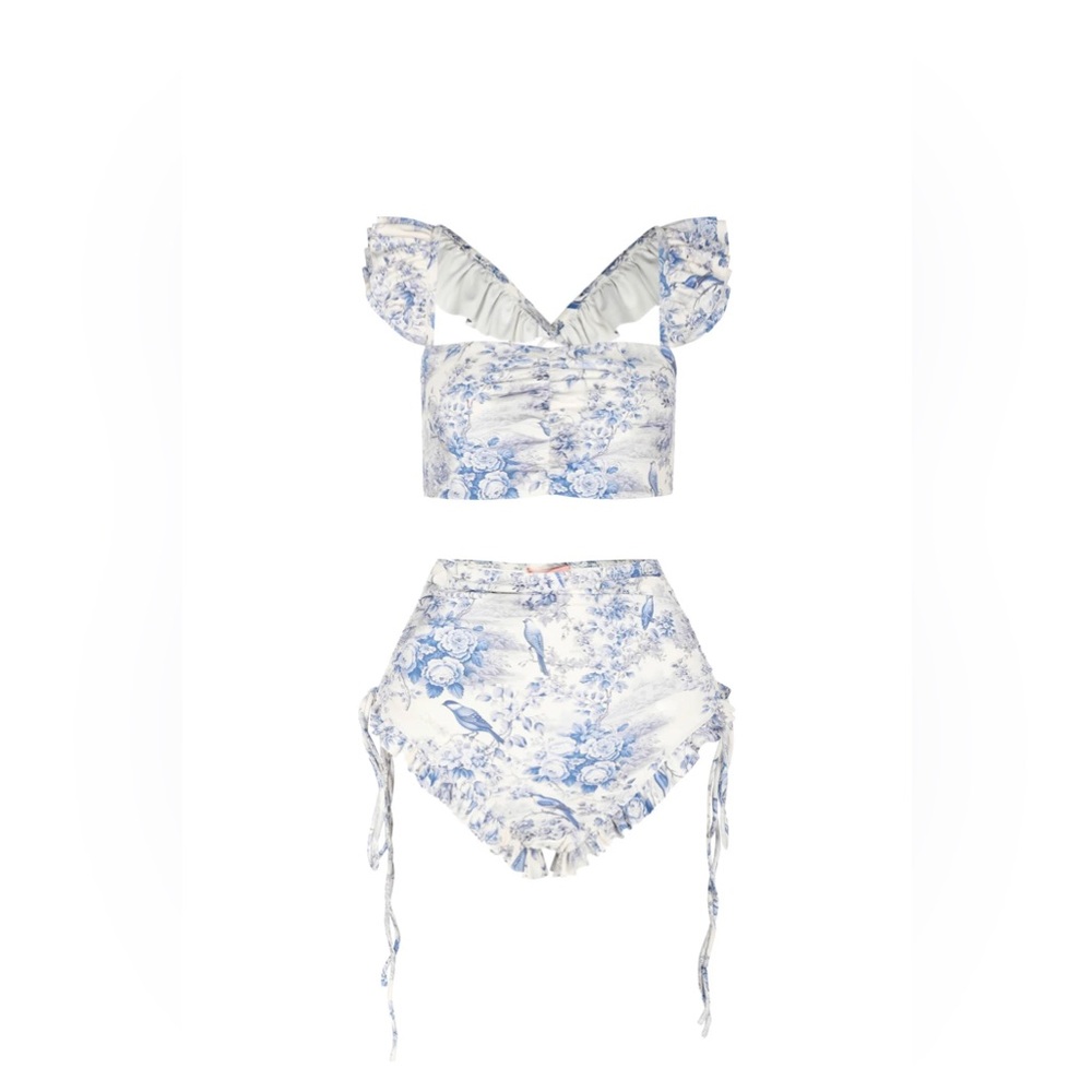 The Cannes Ruffle Bikini SET 💙